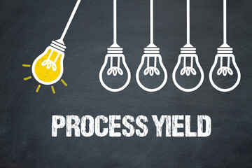 Fototapeta premium Process Yield 