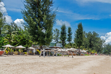Beach club, Bang Tao Beach, Phuket, Thailand