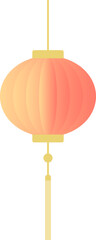 Chinese Japanese New Year Mid-Autumn Festival lantern icon