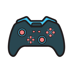 Controller Game Illustration