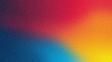 Obraz premium Abstract colorful waves. Vibrant, flowing waves in red, orange, and blue colors. Ideal for modern, dynamic designs.