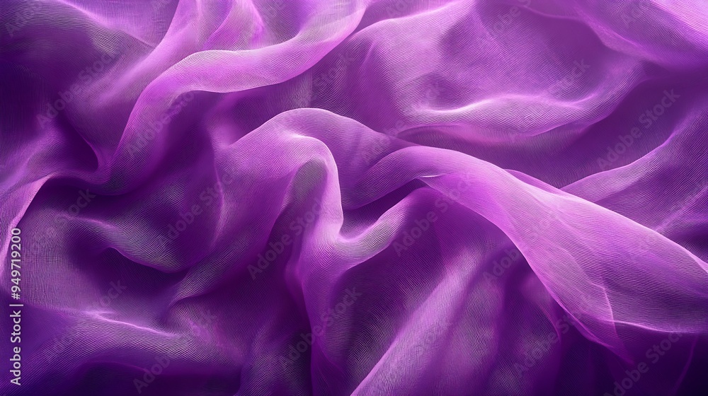 Aufkleber purple fabric cloth texture for background and design art work beautiful crumpled pattern of silk or