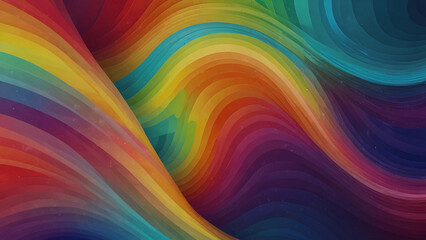 Obraz premium Abstract Modern Background with Colorful Rainbow Wave background