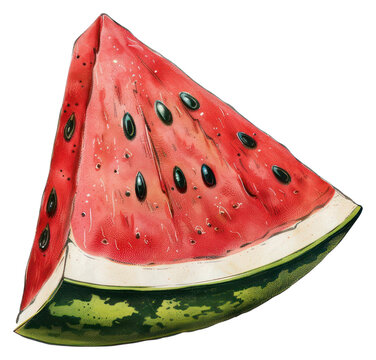 recommend clip art: PNG Juicy watermelon slice illustration