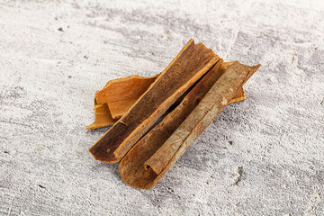 Natural wild organic cinnamon aroma