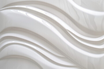 white glossy ceramic tiles with subtle texture


