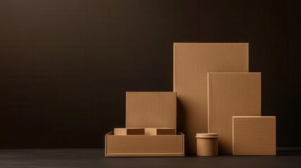 Modular packaging design with customizable inserts and dividers, perfect for a tailored product fit, packaging design customization, modular and versatile