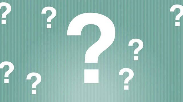 Question Mark Questioning Animated Animation Background