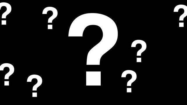 Question Mark Questioning Animated Animation Background ?
