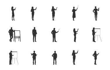 Teacher svg, Teacher silhouette, Female teacher silhouette, Male teacher silhouette, Teacher vector illustration