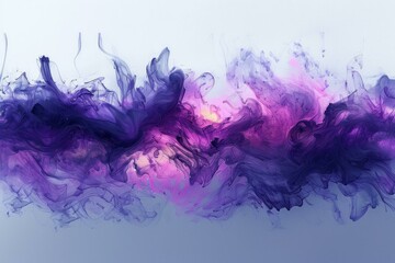 Fototapeta premium Vibrant Pink and Purple Abstract Art