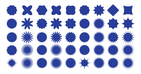 Sale stickers collection , price tags, starbursts, label, quality marks, sunbursts, retro stars, starburst speech bubbles, and attention grabbing designs, flat icon set