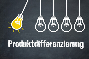 Produktdifferenzierung	