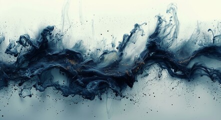 Abstract Watercolor Painting, Abstract Art Prints, Modern Home Decor, Wall Art