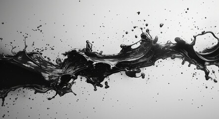 Fototapeta premium Abstract Water Art, Liquid Movement Photography