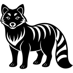 illustration of cartoon fox