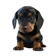 Obraz premium Cute Dachshund Puppy Portrait