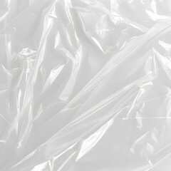 Plastic Texture Background Graphic, White plastic bag texture,Generative AI