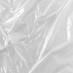Obraz premium Plastic Texture Background Graphic, White plastic bag texture,Generative AI