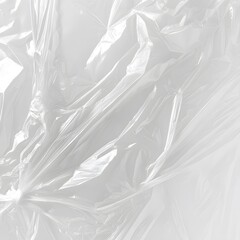 Plastic Texture Background Graphic, White plastic bag texture,Generative AI