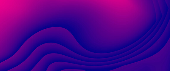 Abstract blurred purple pink blue color gradient background. Textured backdrop. Luxury template. Digital screen. Premium banner. Copy space. Tech card. Cover geometric design. Dark wall. Wallpaper.