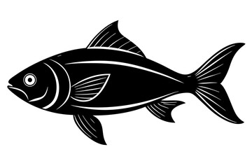 Silhouette Fish Icon Design - Create Stylish Vector Graphics