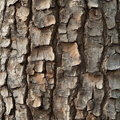 Rustic Tree Bark Texture, seamless and rough surface, perfect for outdoor designs, enhances earthy aesthetics, ideal for creating a grounded atmosphere in various projects.
