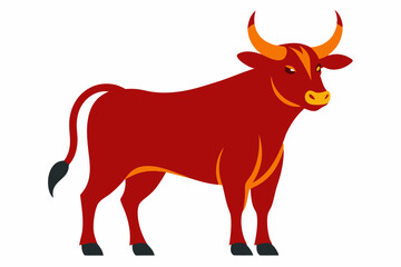 A Bull vector illustration