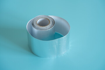 Silver Duct Tape Roll