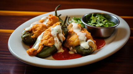 Chiles Rellenos Mexican Food