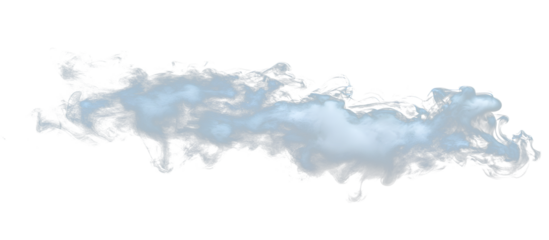 White smoke against a black background. Copy space image. Place for adding text and design