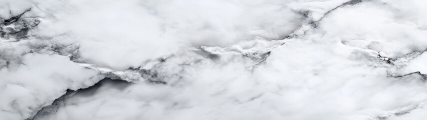 Obraz premium Elegant White Marble Surface, a close-up view showcasing intricate patterns and textures, embodying minimalism with high details, perfect for modern design inspiration.