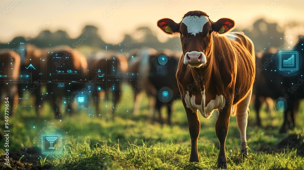Poster iot powered animal husbandry real time data collection and analytics for optimizing health productiv