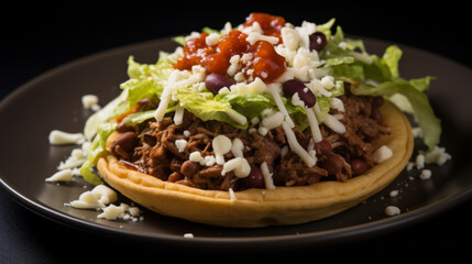 Sopes Thick Mexican Food