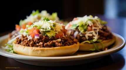 Sopes Thick Mexican Food