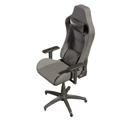 Gaming chair without background 3D render