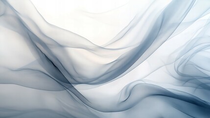 Fototapeta premium Abstract background with light blue waves, folds, and curved lines, perfect for modern design and creative art new beautiful stock image illustration AI