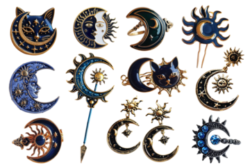 PNG whimsigoth crescent moon
