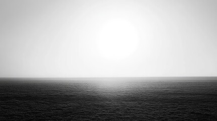 Open plain with a distant horizon under a bright, clear sky, emphasizing a sense of freedom and limitless potential.