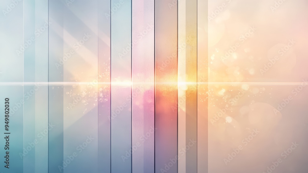 Poster a captivating abstract background featuring vertical lines and soft light, perfect for artistic or m