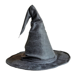 halloween witch hat  on a transparent background 
