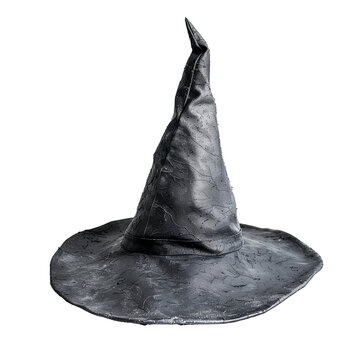 halloween whitch hat  on a transparent background 