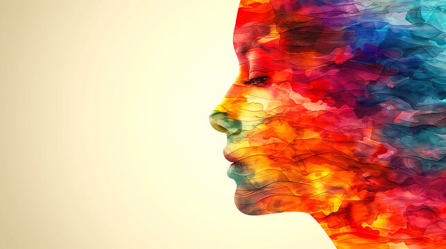 Positive Mental Health Poster Designs with Space for Custom Text, Wellness Campaign Posters, Mental Health Promotion Art