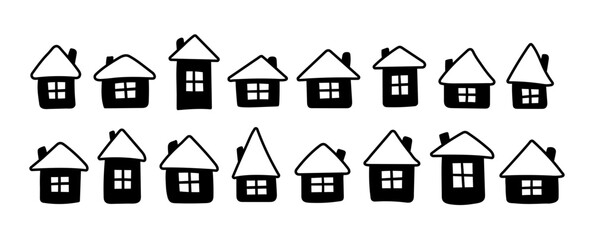 House illustration set.