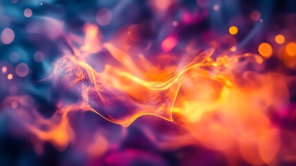 Abstract Sparkling Lights