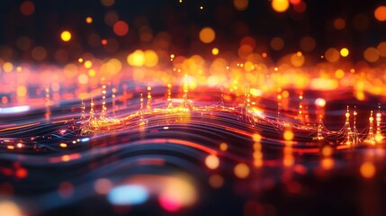 Adaptive theorems, Kolmogorov-Arnold network, dynamic grid, dark abstract background