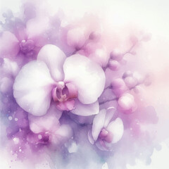 Hand painted watercolor splashes, paper and stone color texture. watercolor abstract background ai generative