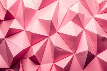 Fototapeta premium pink geometric shapes background