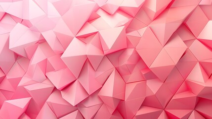 Fototapeta premium pink geometric shapes background