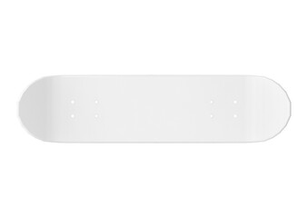 realistic Modern sport skateboard deck with wheels 